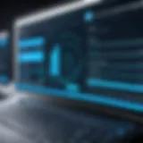 Interface of ACT contact management software showcasing features
