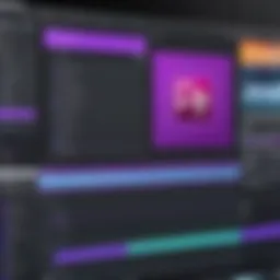 Interface overview of Adobe Premiere Rush showcasing the editing tools