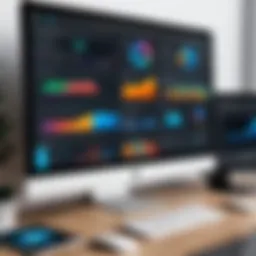 Overview of AllProWebTools dashboard showcasing project management features.