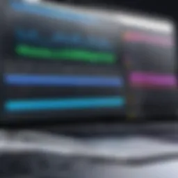 Recording software interface on Mac