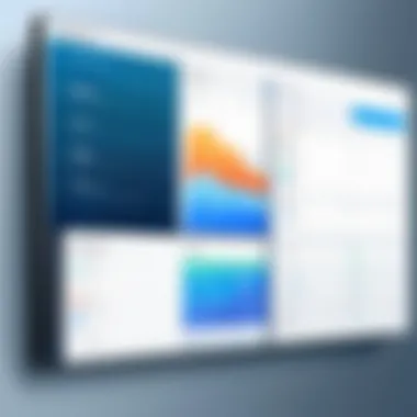 User-Friendly Scheduling Interface Illustration of software interface for employee scheduling