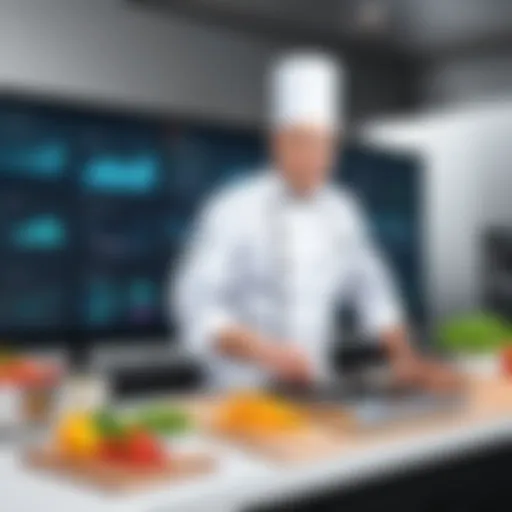 Visual representation of Chef Enterprise's dashboard showcasing automation features