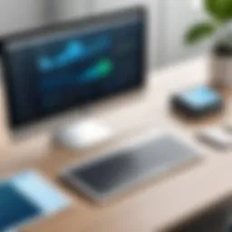 User interface of Alldock software showcasing its key features