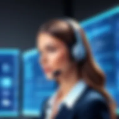 Call Center Workflow Software Interface Overview of call center workflow software interface