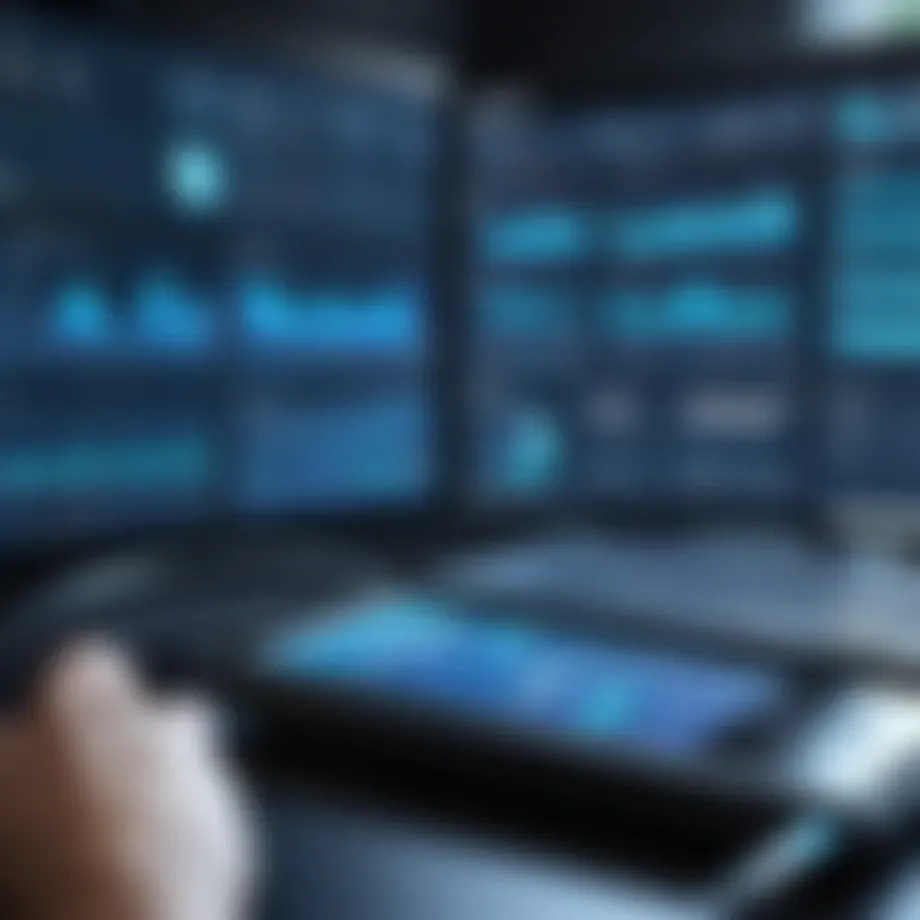 Visual representation of EMS inventory tracking interface