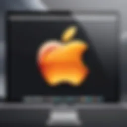 Screenshot of a Mac logo design software interface showcasing tools and features.
