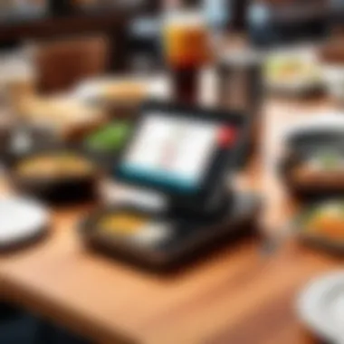 Dinerware POS system integration with restaurant operations