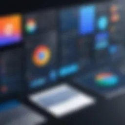 A graphical representation of various free browser stack solutions available.