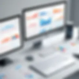 Graphical representation of statistical software features