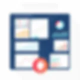 Dashboard showcasing service reporting metrics