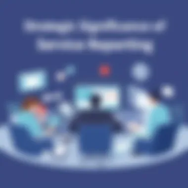 Strategic Significance of Service Reporting Strategic planning session involving service reporting