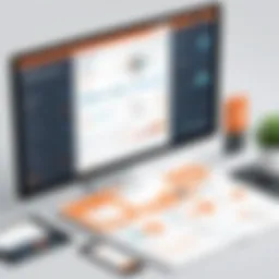 HubSpot dashboard showcasing marketing automation features