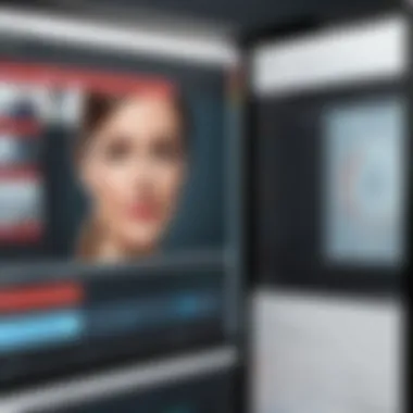 Interface Features of ABBYY Capture Visual representation of ABBYY Capture's interface showcasing its features