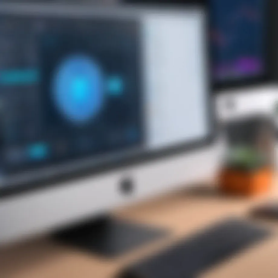 User interface of a CAD software on a Mac M1