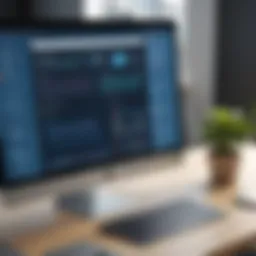 User-friendly interface of web page design software