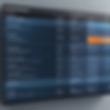 Comparison chart of various free project management software options
