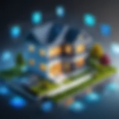 Key Features of Real Estate Applications Visual representation of key features in real estate applications