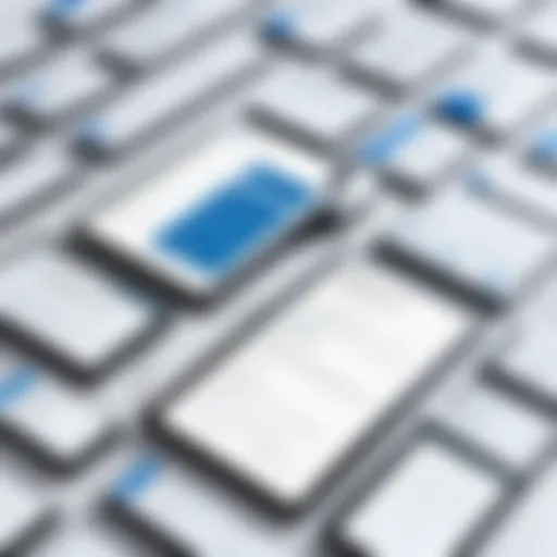 Visual representation of a streamlined procurement system
