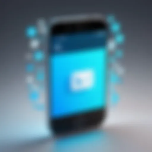 SMS messaging icon representing business communication