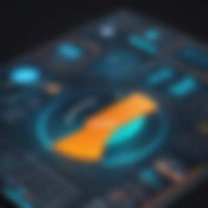 Graph illustrating decision-making impact through Splunk insights
