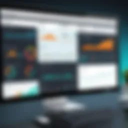 Dashboard view showcasing Argos Reporting System analytics