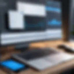 User interface of a voice editing software