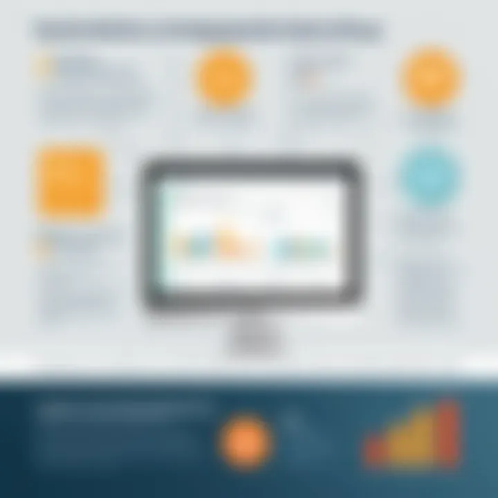 Infographic showcasing ROI benefits of using web monitoring software