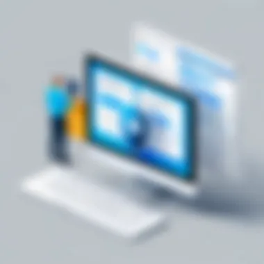 Security in Online Appointment Management An illustration depicting secure online appointment management