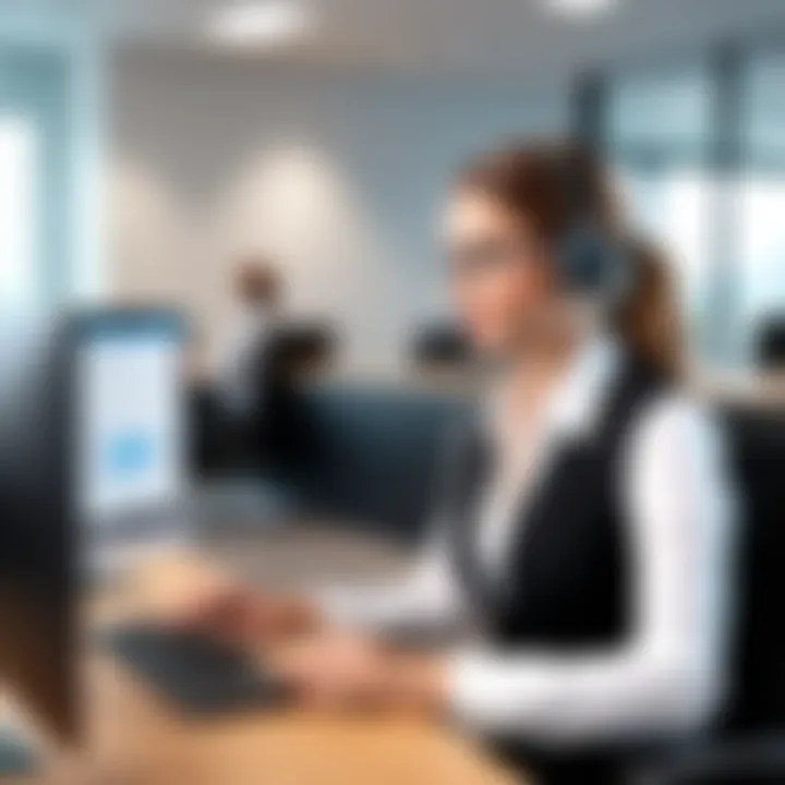 Business decision-makers evaluating virtual receptionist options