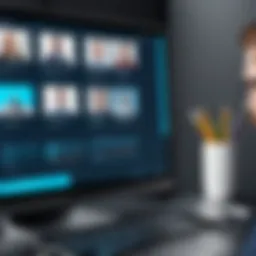 User Interface of a Popular Video Conferencing Tool