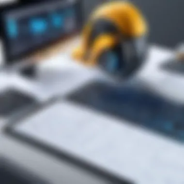 Cutting-Edge Interface of Construction Software Innovative software interface for construction management
