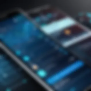 Future trends in call tracking technology depicted through a futuristic design