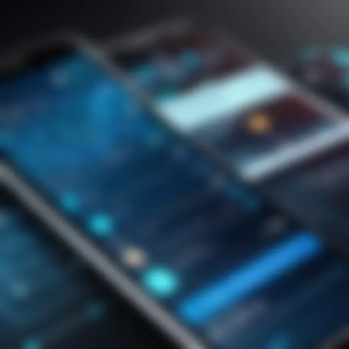 Future trends in call tracking technology depicted through a futuristic design