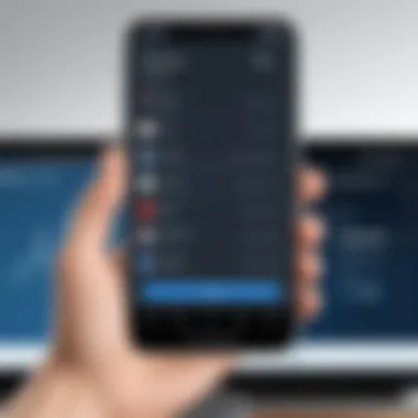 GoodBarber Interface Highlights Overview of GoodBarber interface showcasing app creation tools