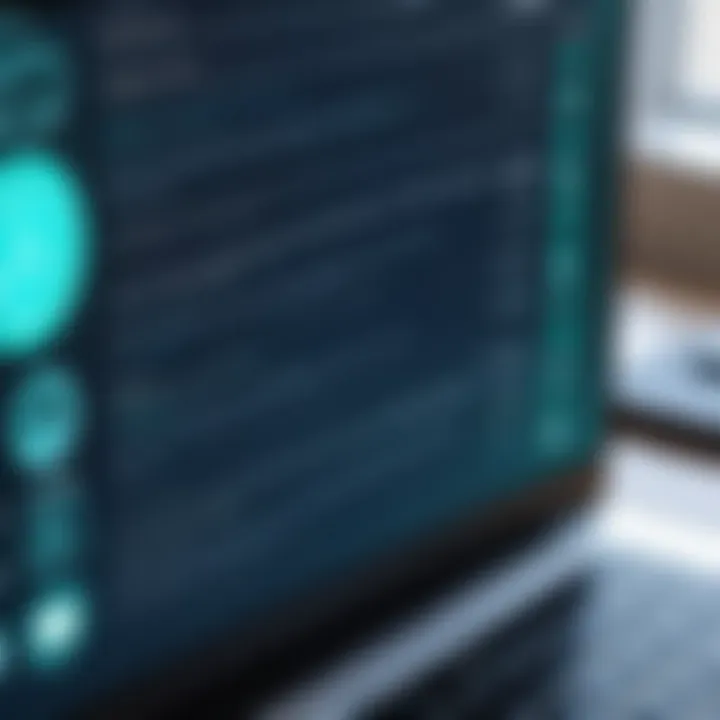 Secure video conferencing interface showcasing encryption features