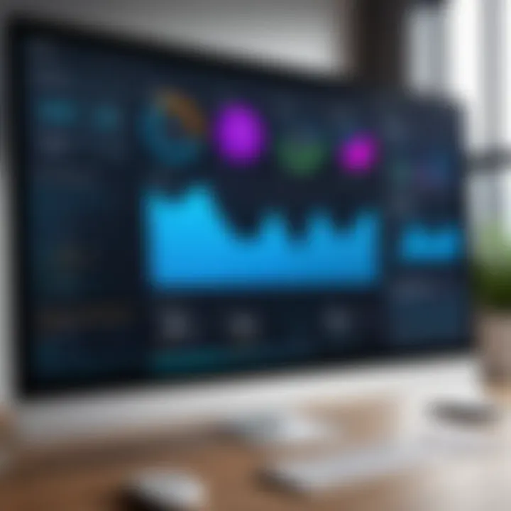 Dashboard highlighting cost management features