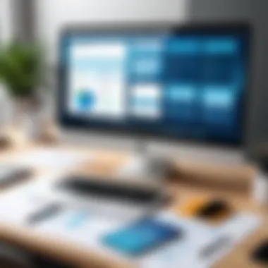 Interface showcasing software selection criteria