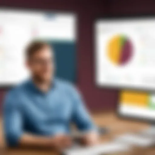 Visual representation of Slack and SurveyMonkey integration