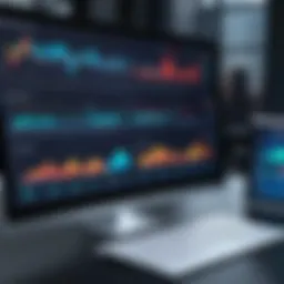 Dynamic dashboard showcasing investment metrics