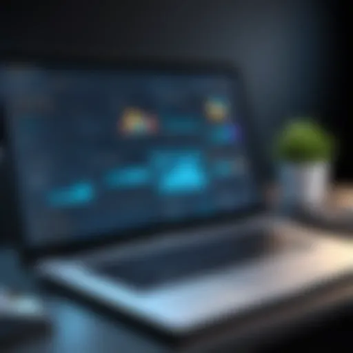 Visual representation of the Jadu CMS dashboard showcasing its user-friendly interface.