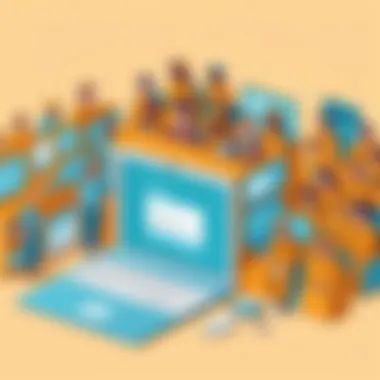 Audience Segmentation Features in Mailchimp A visual representation of audience segmentation tools in Mailchimp