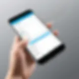 Visual representation of mobile call tracking system architecture