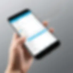 Visual representation of mobile call tracking system architecture