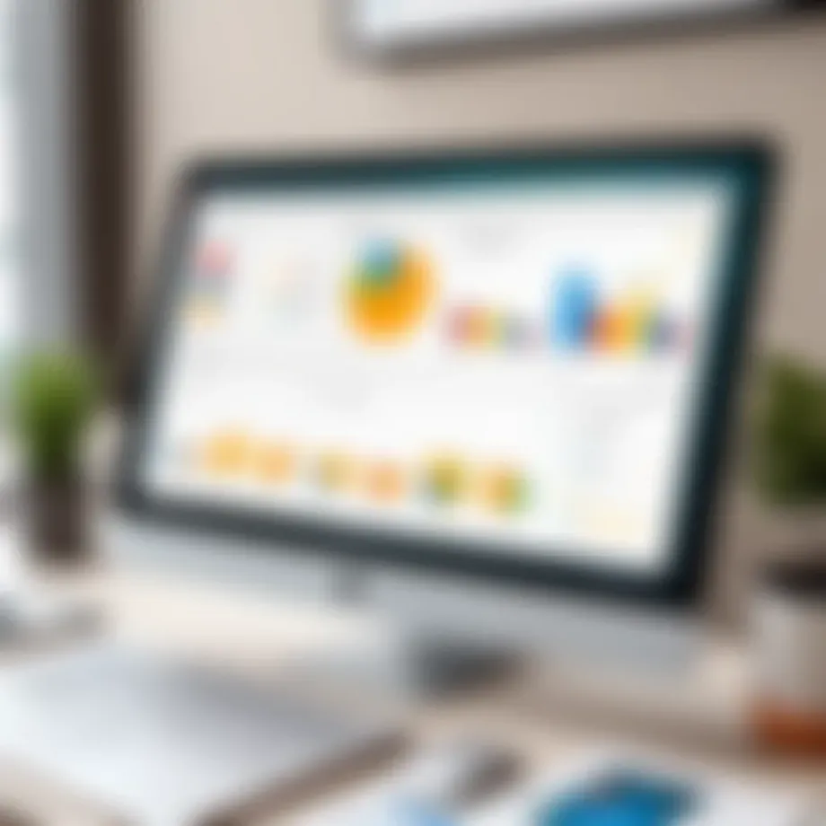 Overview of a user-friendly online inventory dashboard displaying real-time data.