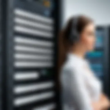 Comparison of Traditional and Virtual Switchboards Visual comparison of traditional vs. virtual switchboard systems
