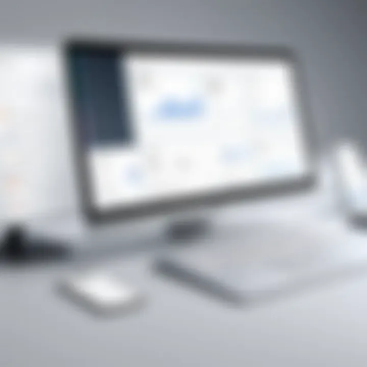 An advanced software interface showcasing order tracking features