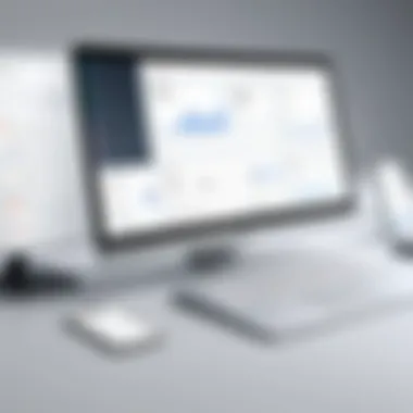 Streamlined Order Tracking An advanced software interface showcasing order tracking features