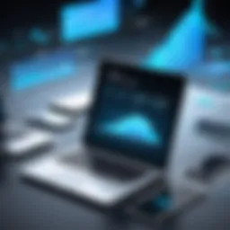 Graphical representation of data migration between devices
