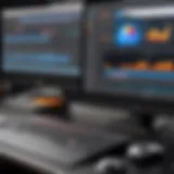 Interface of Pinnacle Studio showcasing editing tools
