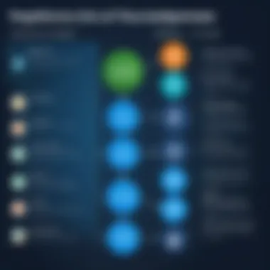 Comparison chart highlighting advantages and disadvantages of ProConnect Intuit Link